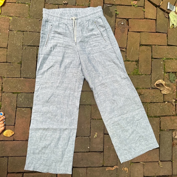 Athleta Cabo linen wide leg pants 🫶🏻 - Picture 2 of 4